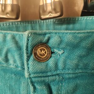 Michael Kors Teal Denim Jeans